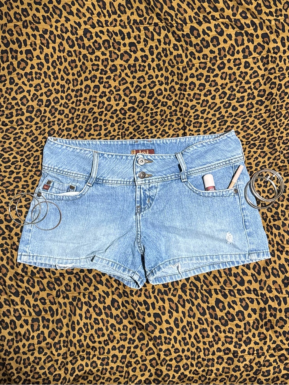 LEI Vintage Denim Shorts
